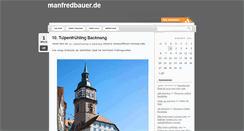 Desktop Screenshot of manfredbauer.de