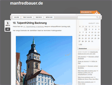 Tablet Screenshot of manfredbauer.de